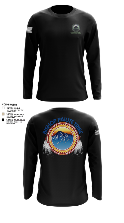 Bishop Paiute EMO/ Hazardous Fiels Reduction 49408789 Long Sleeve Performance Shirt 9