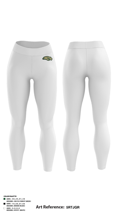 Cypress Falls High School Track 61867059 Womens Leggings - 3