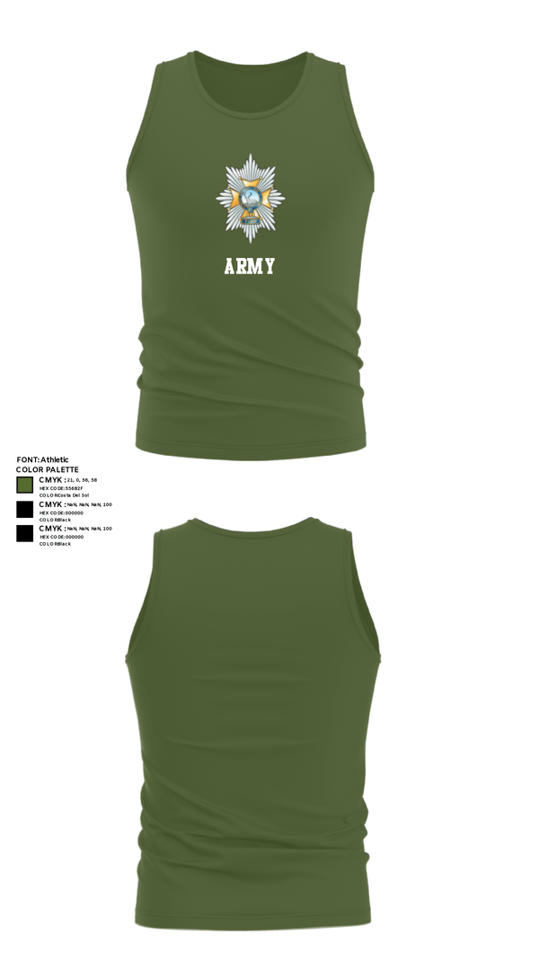 Tank Top, Sherwood Foresters, Army, Teamtime, Team time, sublimation, custom sports apparel, team uniforms, spirit wear, spiritwear, sports uniforms, custom shirts, team store, custom team store, fundraiser sports, apparel fundraiser