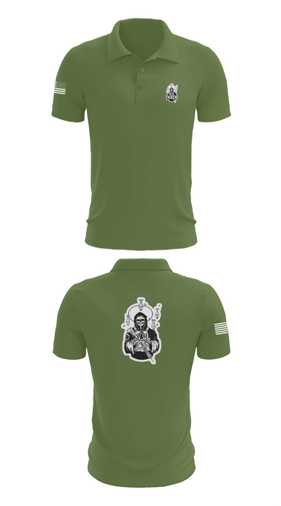 Outlaw Mortar Section 59835743 Short Sleeve Performance Polo - 47