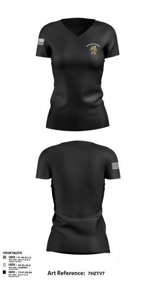 Womens Short Sleeve Vneck Shirt, Armored Turtles, National Guard, Teamtime, Team time, sublimation, custom sports apparel, team uniforms, spirit wear, spiritwear, sports uniforms, custom shirts, team store, custom team store, fundraiser sports, apparel fundraiser