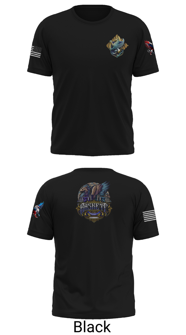 Old School Cotton Feel Shirt, Baskett Transport LLC, , Teamtime, Team time, sublimation, custom sports apparel, team uniforms, spirit wear, spiritwear, sports uniforms, custom shirts, team store, custom team store, fundraiser sports, apparel fundraiser