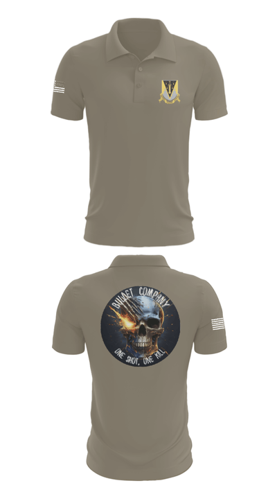 USMAPS AY 25 34180686 Short Sleeve Performance Polo - 67