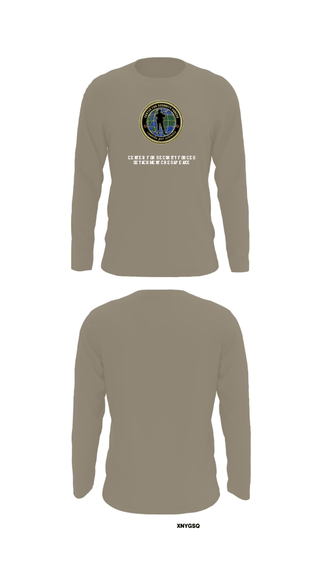 Long Sleeve Performance Shirt, Center for Security Forces Detachment Chesapeake, Navy, Teamtime, Team time, sublimation, custom sports apparel, team uniforms, spirit wear, spiritwear, sports uniforms, custom shirts, team store, custom team store, fundraiser sports, apparel fundraiser