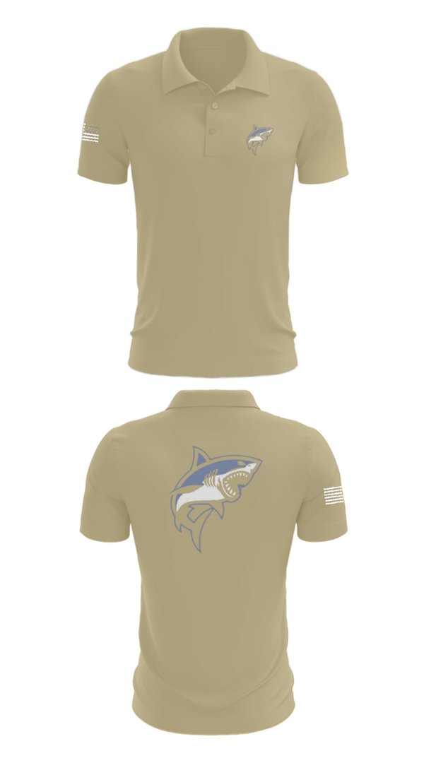 Short Sleeve Performance Polo, Great white guns, Marines, Teamtime, Team time, sublimation, custom sports apparel, team uniforms, spirit wear, spiritwear, sports uniforms, custom shirts, team store, custom team store, fundraiser sports, apparel fundraiser