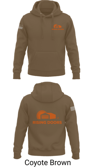 Hoodie, Rising Doors, Army, Teamtime, Team time, sublimation, custom sports apparel, team uniforms, spirit wear, spiritwear, sports uniforms, custom shirts, team store, custom team store, fundraiser sports, apparel fundraiser