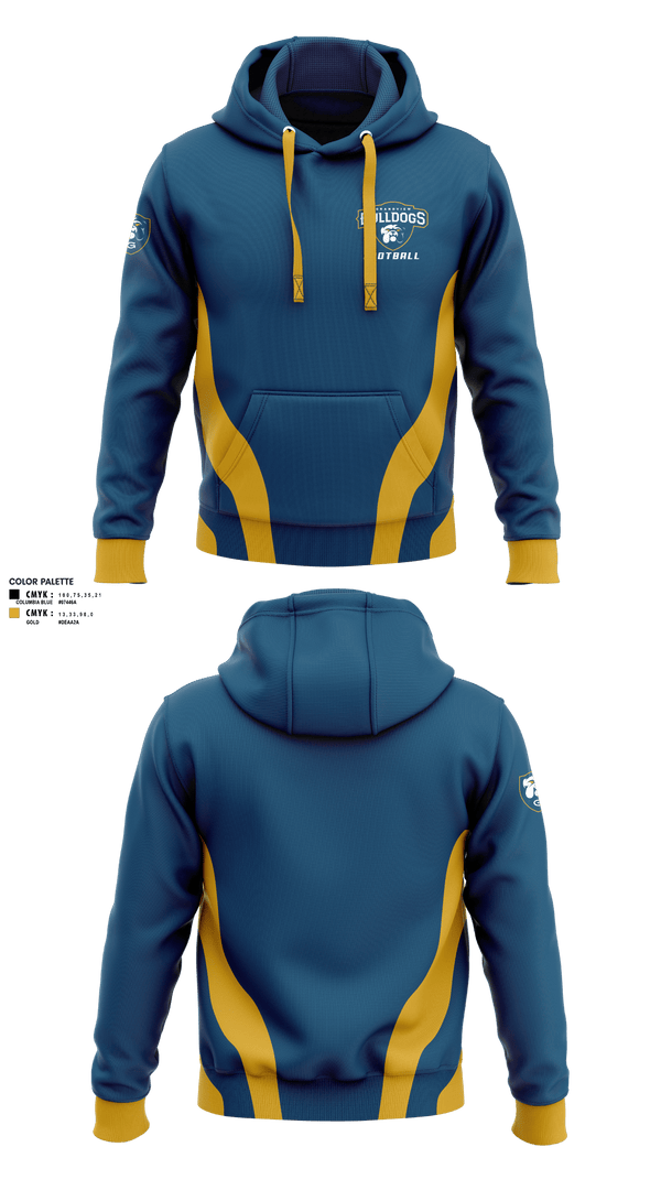 Hoodie, Grandview Middle School Football, Football, Teamtime, Team time, sublimation, custom sports apparel, team uniforms, spirit wear, spiritwear, sports uniforms, custom shirts, team store, custom team store, fundraiser sports, apparel fundraiser