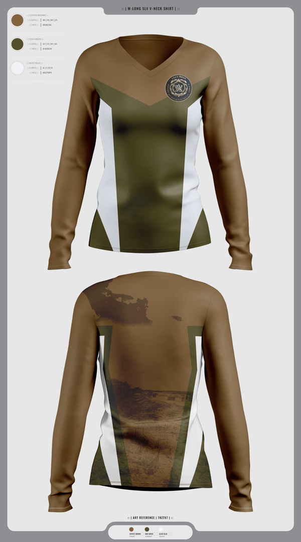 Womens Long Sleeve Vneck Shirt, FieldKrav Maga, Softball, Teamtime, Team time, sublimation, custom sports apparel, team uniforms, spirit wear, spiritwear, sports uniforms, custom shirts, team store, custom team store, fundraiser sports, apparel fundraiser