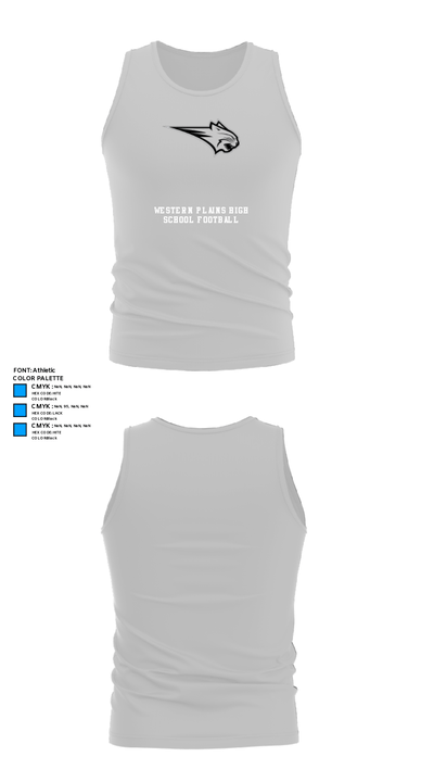 Western Plains High School Football 50585317 Tank Top - 13