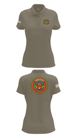 Womens Short Sleeve Performance Polo, CLR 37, Marines, Teamtime, Team time, sublimation, custom sports apparel, team uniforms, spirit wear, spiritwear, sports uniforms, custom shirts, team store, custom team store, fundraiser sports, apparel fundraiser