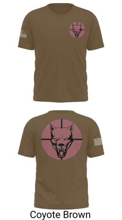 Hellhound PLT, A CO, 2-8 CAV 17727994 Old School Cotton Feel Shirt - 10