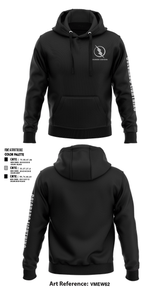 Hoodie, Colorado Lightning Basketball Club, Men's Basketball, Teamtime, Team time, sublimation, custom sports apparel, team uniforms, spirit wear, spiritwear, sports uniforms, custom shirts, team store, custom team store, fundraiser sports, apparel fundraiser