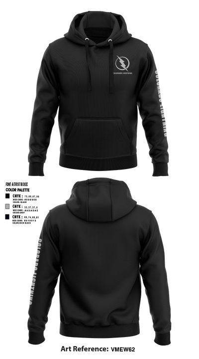 Colorado Lightning Basketball Club 24894382 Hoodie - 3