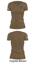 Morristown Police Department 25451199 Women's Short Sleeve V-neck Shirt - 8