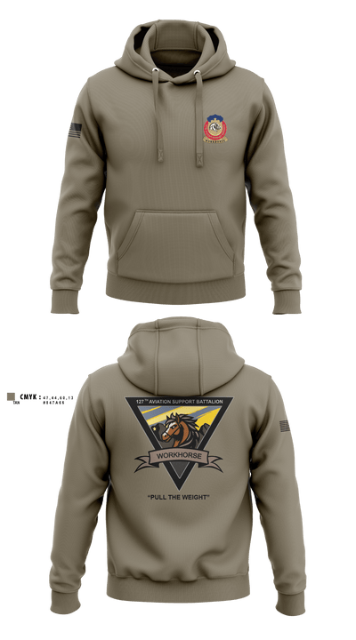 127th ASB WORKHORSE 79378829 Hoodie - 4