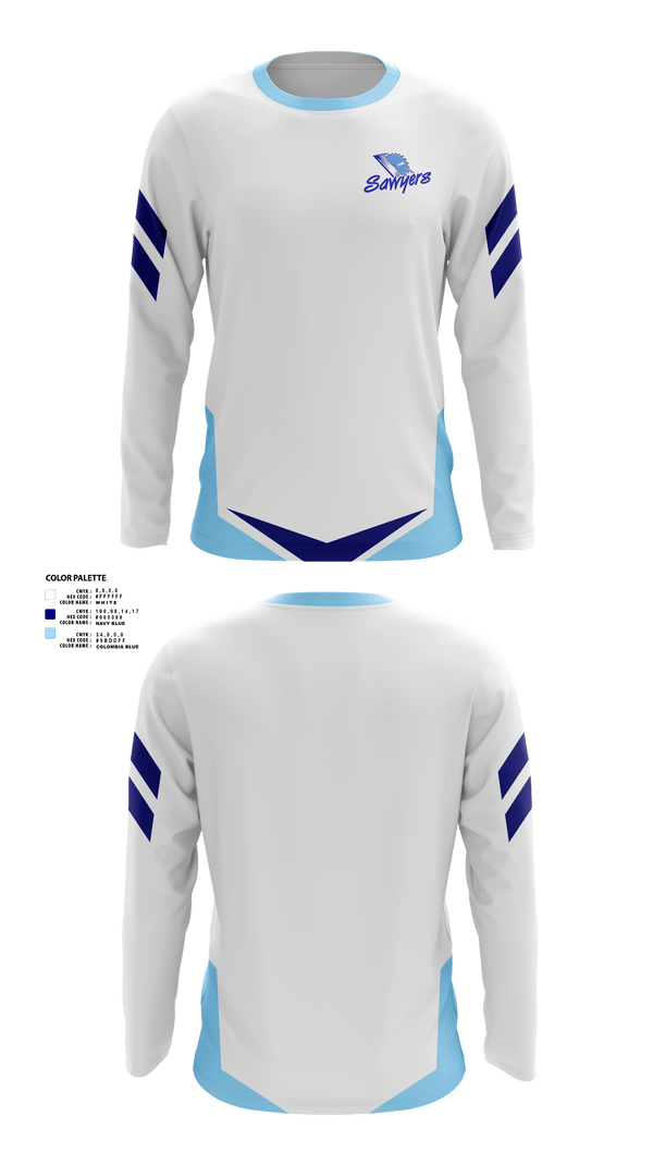 Long Sleeve Performance Shirt, Saugerties High School Golf, Golf, Teamtime, Team time, sublimation, custom sports apparel, team uniforms, spirit wear, spiritwear, sports uniforms, custom shirts, team store, custom team store, fundraiser sports, apparel fundraiser
