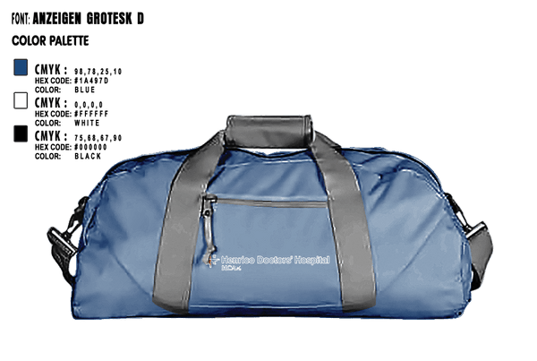 Duffle Bag, HCA Healthcare, , Teamtime, Team time, sublimation, custom sports apparel, team uniforms, spirit wear, spiritwear, sports uniforms, custom shirts, team store, custom team store, fundraiser sports, apparel fundraiser