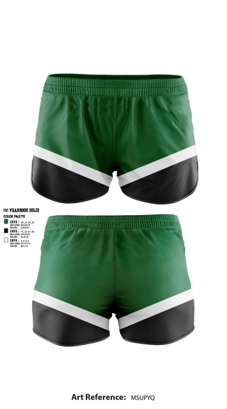 Womens Shorts, Mehlville High School Cheers, Cheer, Teamtime, Team time, sublimation, custom sports apparel, team uniforms, spirit wear, spiritwear, sports uniforms, custom shirts, team store, custom team store, fundraiser sports, apparel fundraiser