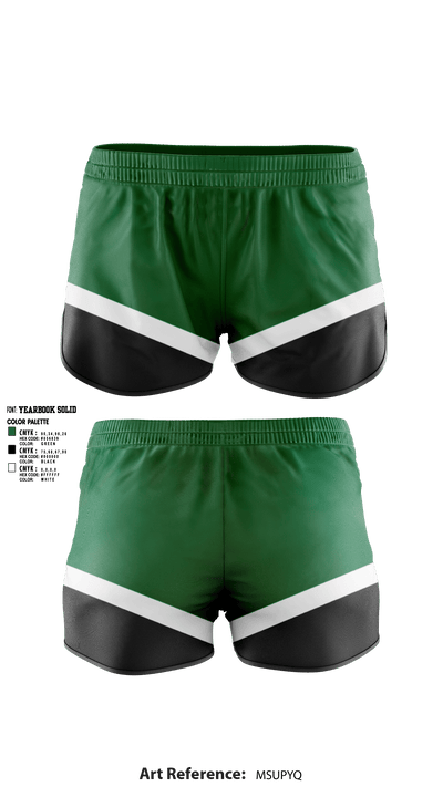 Mehlville High School Cheers 48256465 Women's Shorts - 1