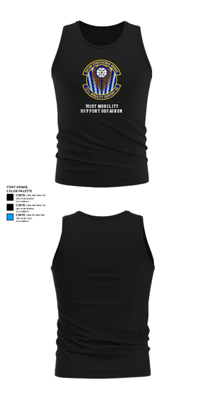 Tank Top, 721st Mobility Support Squadron, Air Force, Teamtime, Team time, sublimation, custom sports apparel, team uniforms, spirit wear, spiritwear, sports uniforms, custom shirts, team store, custom team store, fundraiser sports, apparel fundraiser