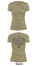 1/6 Charlie company 57623545 Women's Short Sleeve V-neck Shirt - 88