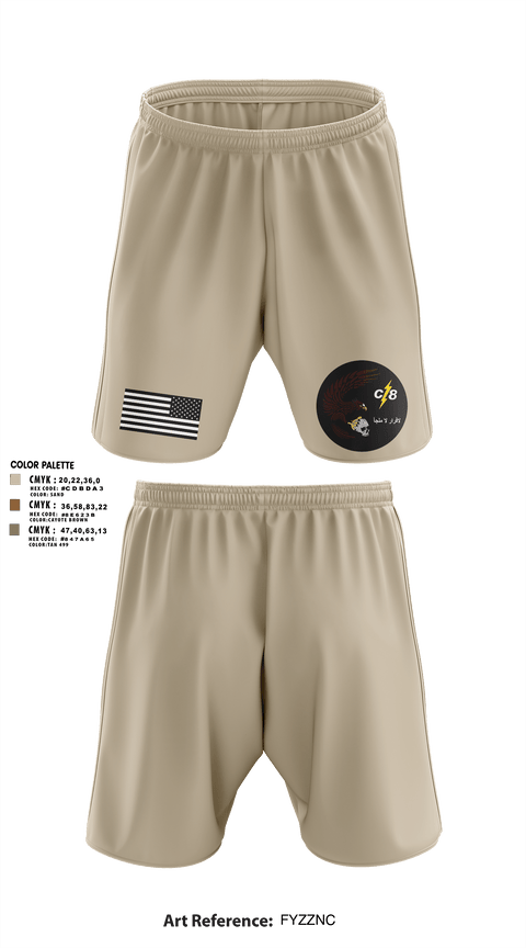 Athletic Shorts With Pockets, CHARGERCrusher C8, , Teamtime, Team time, sublimation, custom sports apparel, team uniforms, spirit wear, spiritwear, sports uniforms, custom shirts, team store, custom team store, fundraiser sports, apparel fundraiser
