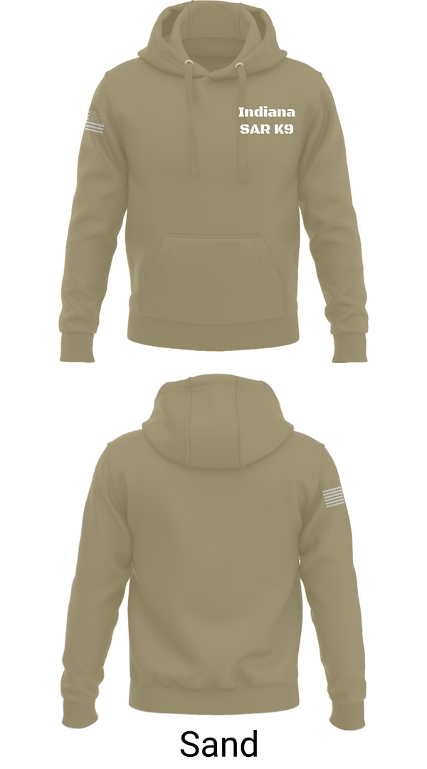 Hoodie, Indiana SAR K9, , Teamtime, Team time, sublimation, custom sports apparel, team uniforms, spirit wear, spiritwear, sports uniforms, custom shirts, team store, custom team store, fundraiser sports, apparel fundraiser