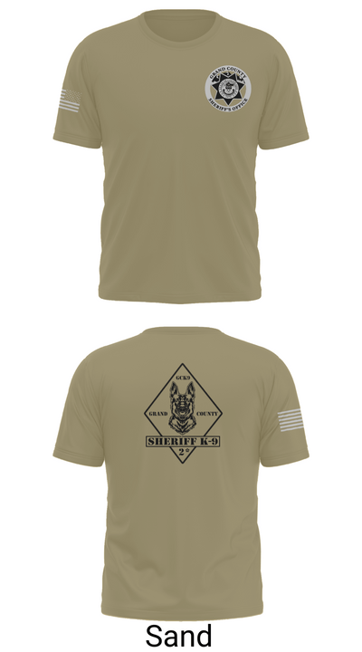 GCSO K9 19813935 Old School Cotton Feel Shirt - 86