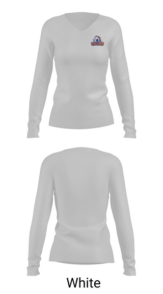 Womens Long Sleeve Vneck Shirt 1, Southeast Alamance High School Wrestling, Wrestling, Teamtime, Team time, sublimation, custom sports apparel, team uniforms, spirit wear, spiritwear, sports uniforms, custom shirts, team store, custom team store, fundraiser sports, apparel fundraiser