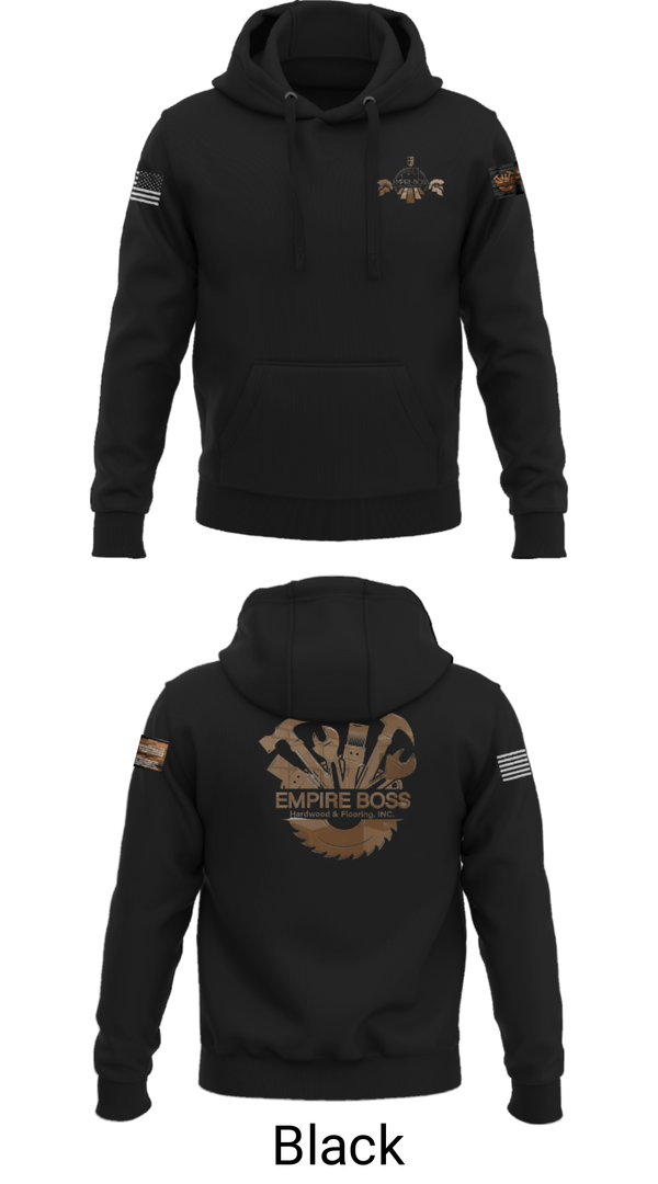 Hoodie, Empire Boss Hardwood & Flooring, INC, , Teamtime, Team time, sublimation, custom sports apparel, team uniforms, spirit wear, spiritwear, sports uniforms, custom shirts, team store, custom team store, fundraiser sports, apparel fundraiser