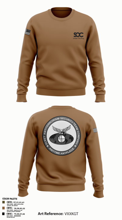 F.A.S.T. 47568902 Crew Neck Sweatshirt - 102