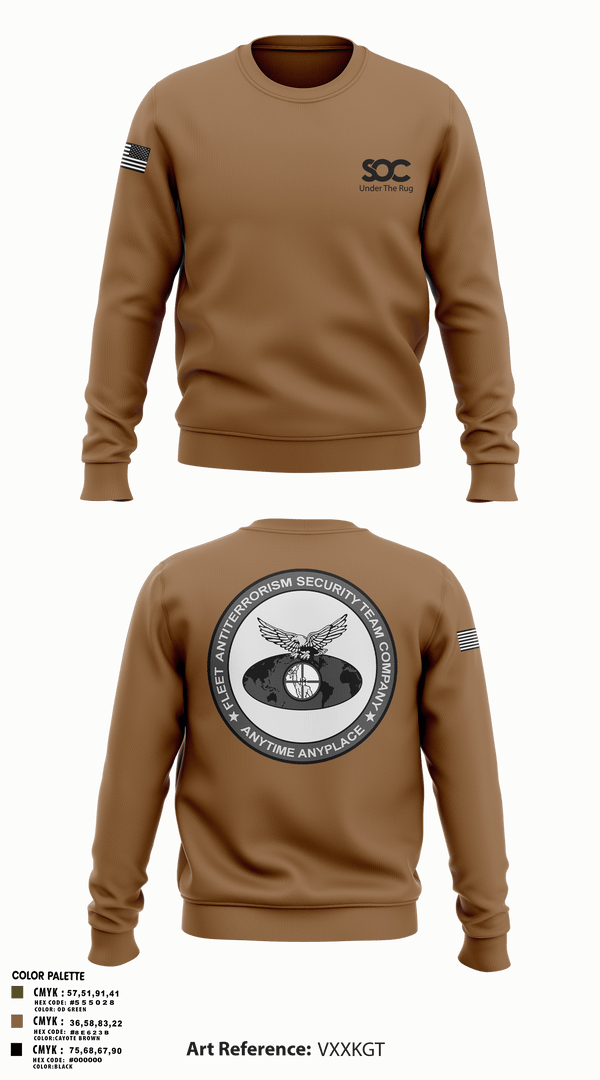Crew Neck Sweatshirt, F.A.S.T., Marines, Teamtime, Team time, sublimation, custom sports apparel, team uniforms, spirit wear, spiritwear, sports uniforms, custom shirts, team store, custom team store, fundraiser sports, apparel fundraiser
