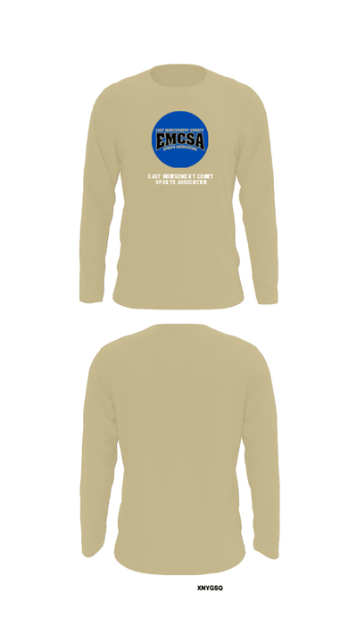 East Montgomery County Sports Association 83538044 Long Sleeve Performance Shirt - 37