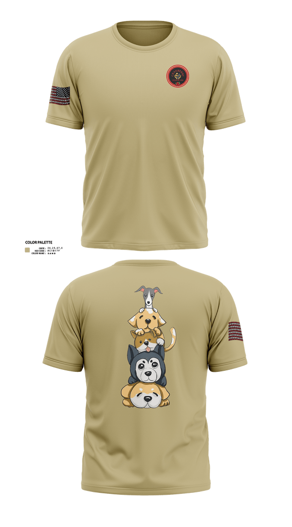 Short Sleeve Performance Shirt, Cranberry Country K9s, , Teamtime, Team time, sublimation, custom sports apparel, team uniforms, spirit wear, spiritwear, sports uniforms, custom shirts, team store, custom team store, fundraiser sports, apparel fundraiser