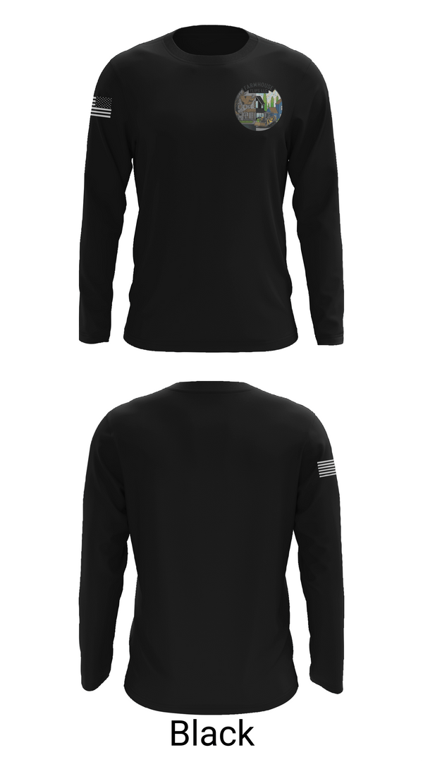 Long Sleeve Performance Shirt, Farmhouse flips, , Teamtime, Team time, sublimation, custom sports apparel, team uniforms, spirit wear, spiritwear, sports uniforms, custom shirts, team store, custom team store, fundraiser sports, apparel fundraiser