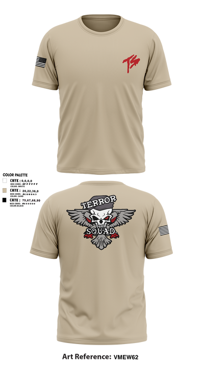 Terro Squad 89875983 Old School Cotton Feel Shirt - 4