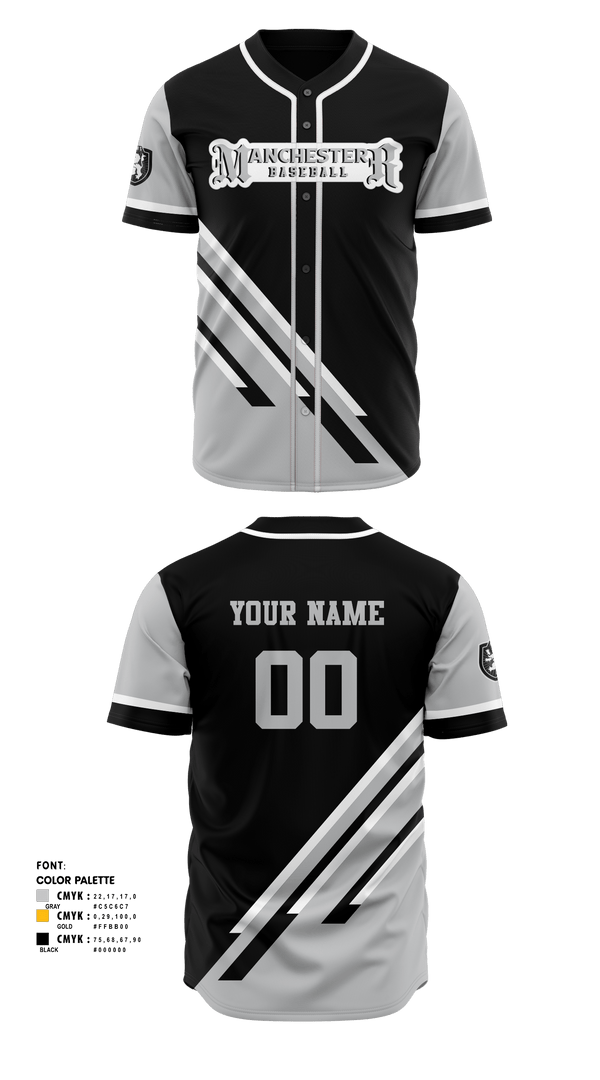 Full Button Baseball Jersey, Lions, Spirit Store, Teamtime, Team time, sublimation, custom sports apparel, team uniforms, spirit wear, spiritwear, sports uniforms, custom shirts, team store, custom team store, fundraiser sports, apparel fundraiser