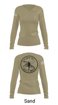 OT Division 43800163 Women's Long Sleeve V-neck Shirt - 91