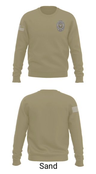 Crew Neck Sweatshirt, Criminal Investigations Division, Police, Teamtime, Team time, sublimation, custom sports apparel, team uniforms, spirit wear, spiritwear, sports uniforms, custom shirts, team store, custom team store, fundraiser sports, apparel fundraiser
