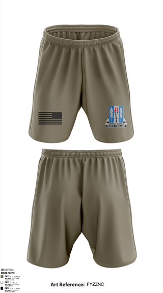 Athletic Shorts With Pockets, HHD 205th MI BN, Army, Teamtime, Team time, sublimation, custom sports apparel, team uniforms, spirit wear, spiritwear, sports uniforms, custom shirts, team store, custom team store, fundraiser sports, apparel fundraiser