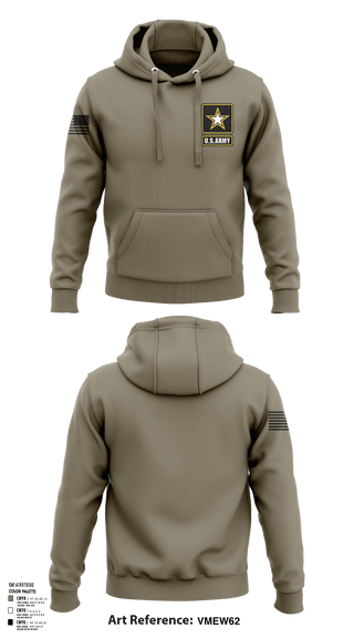 Hoodie, C 232, Army, Teamtime, Team time, sublimation, custom sports apparel, team uniforms, spirit wear, spiritwear, sports uniforms, custom shirts, team store, custom team store, fundraiser sports, apparel fundraiser