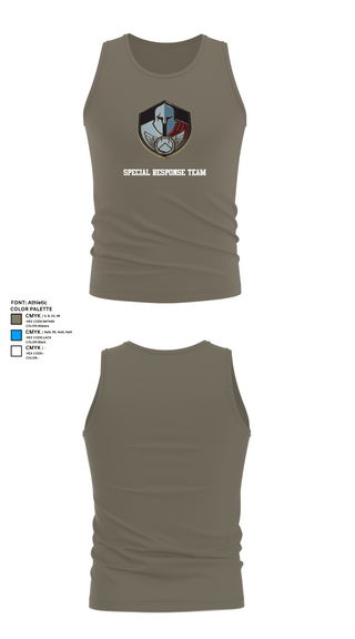 Tank Top, Special Response Team, Police, Teamtime, Team time, sublimation, custom sports apparel, team uniforms, spirit wear, spiritwear, sports uniforms, custom shirts, team store, custom team store, fundraiser sports, apparel fundraiser