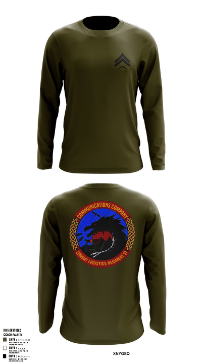 3D MLG CLR-37 49550102 Long Sleeve Performance Shirt - 2