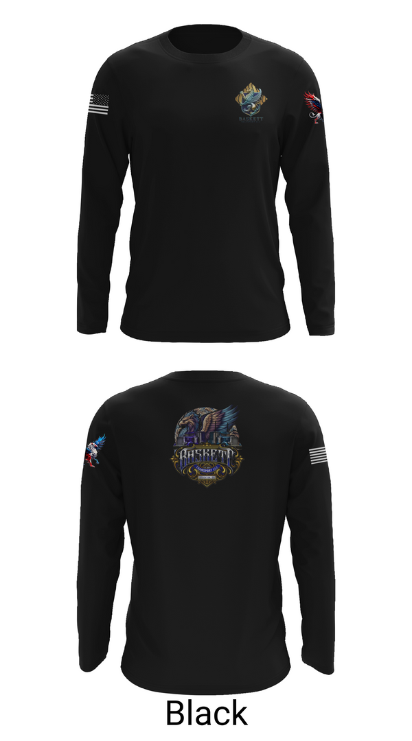 Long Sleeve Performance Shirt, Baskett Transport LLC, , Teamtime, Team time, sublimation, custom sports apparel, team uniforms, spirit wear, spiritwear, sports uniforms, custom shirts, team store, custom team store, fundraiser sports, apparel fundraiser
