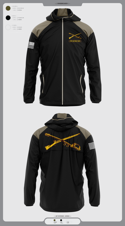 State Defense Force 4570378 Windbreaker - 2