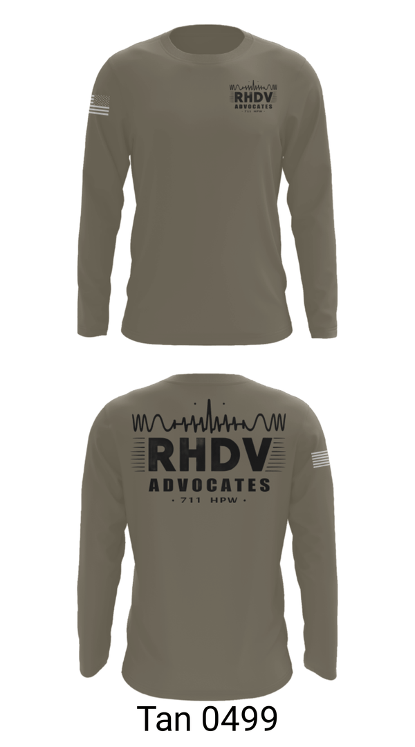 Long Sleeve Performance Shirt, 711 HPW/RHDV, Army, Teamtime, Team time, sublimation, custom sports apparel, team uniforms, spirit wear, spiritwear, sports uniforms, custom shirts, team store, custom team store, fundraiser sports, apparel fundraiser
