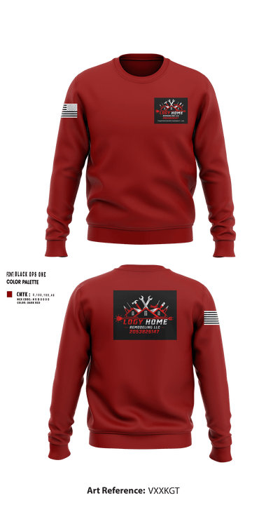 Logy home construction & renovation LLC 22235711 Crew Neck Sweatshirt - 27
