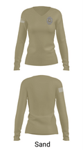 Criminal Investigations Division 46108809 Women's Long Sleeve V-neck Shirt - 54