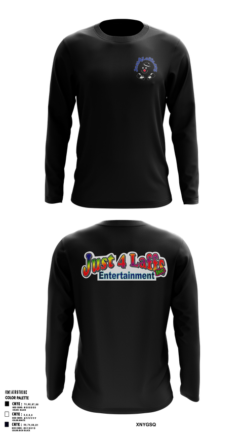 Long Sleeve Performance Shirt, Just4laffs, , Teamtime, Team time, sublimation, custom sports apparel, team uniforms, spirit wear, spiritwear, sports uniforms, custom shirts, team store, custom team store, fundraiser sports, apparel fundraiser