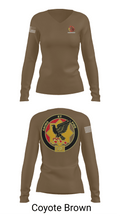 D FST 8-1 CAV 24153334 Women's Long Sleeve V-neck Shirt -1 17